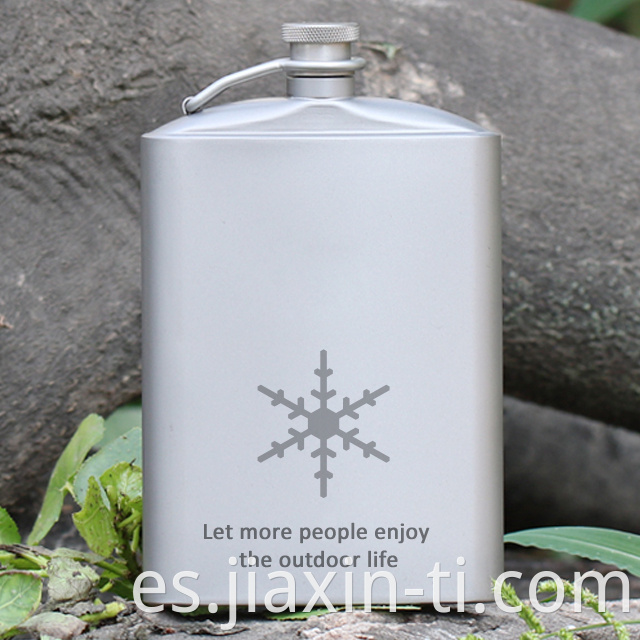 titanium hip flask